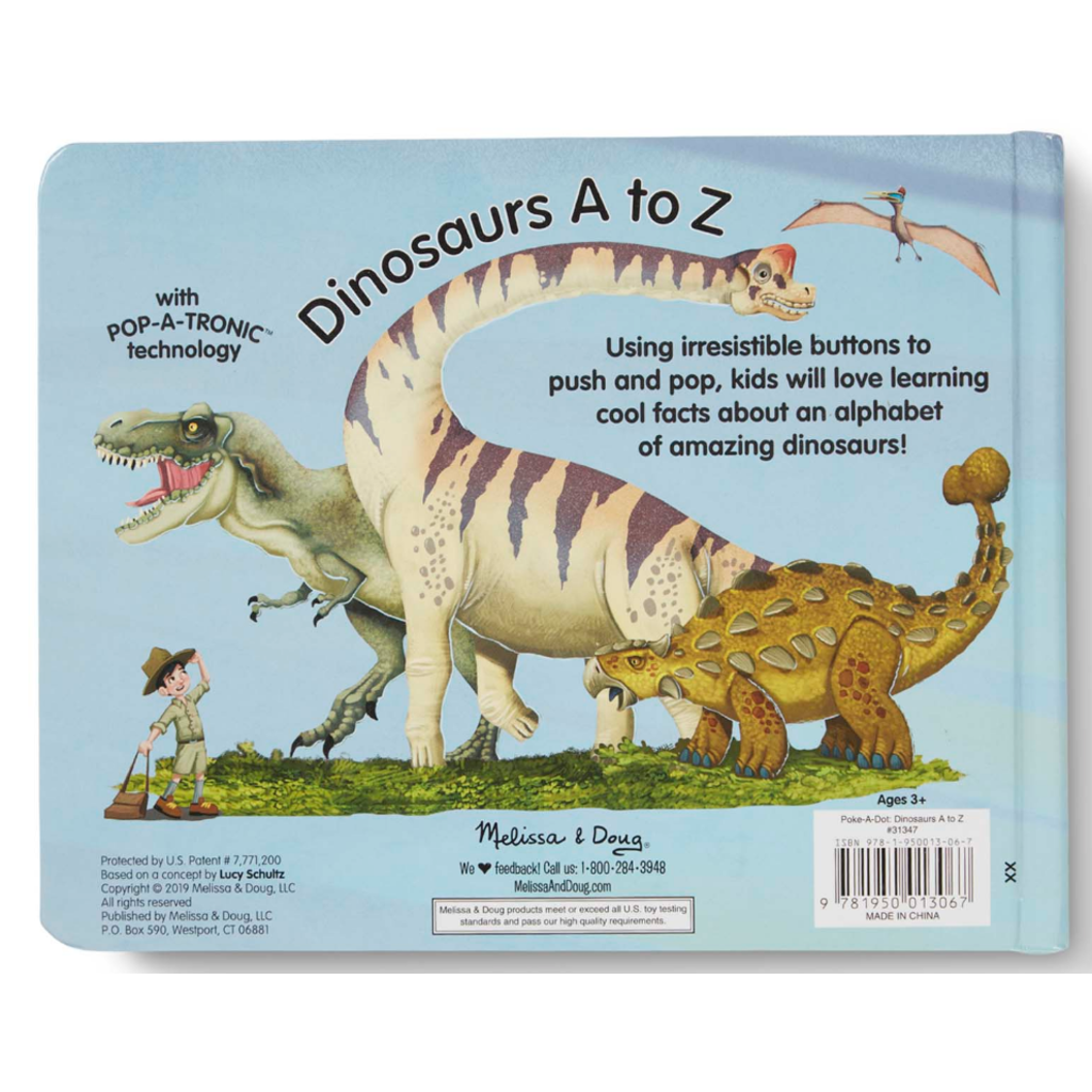 POKE A DOT POKE-A-DOT! DINOSAURS A TO Z