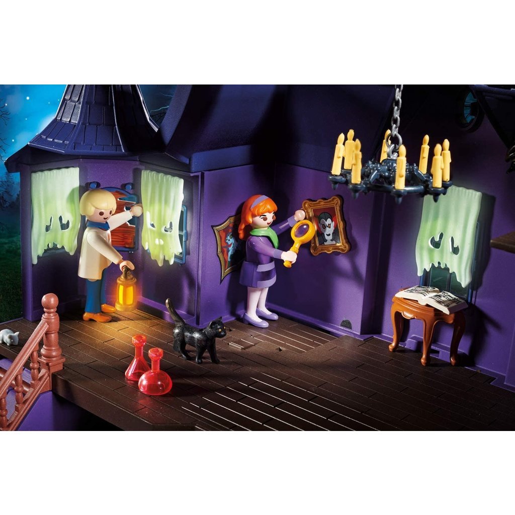 PLAYMOBIL SCOOBY DOO ADVENTURE IN THE MYSTERY MANSION