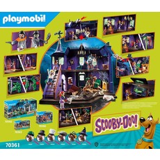 PLAYMOBIL SCOOBY DOO ADVENTURE IN THE MYSTERY MANSION