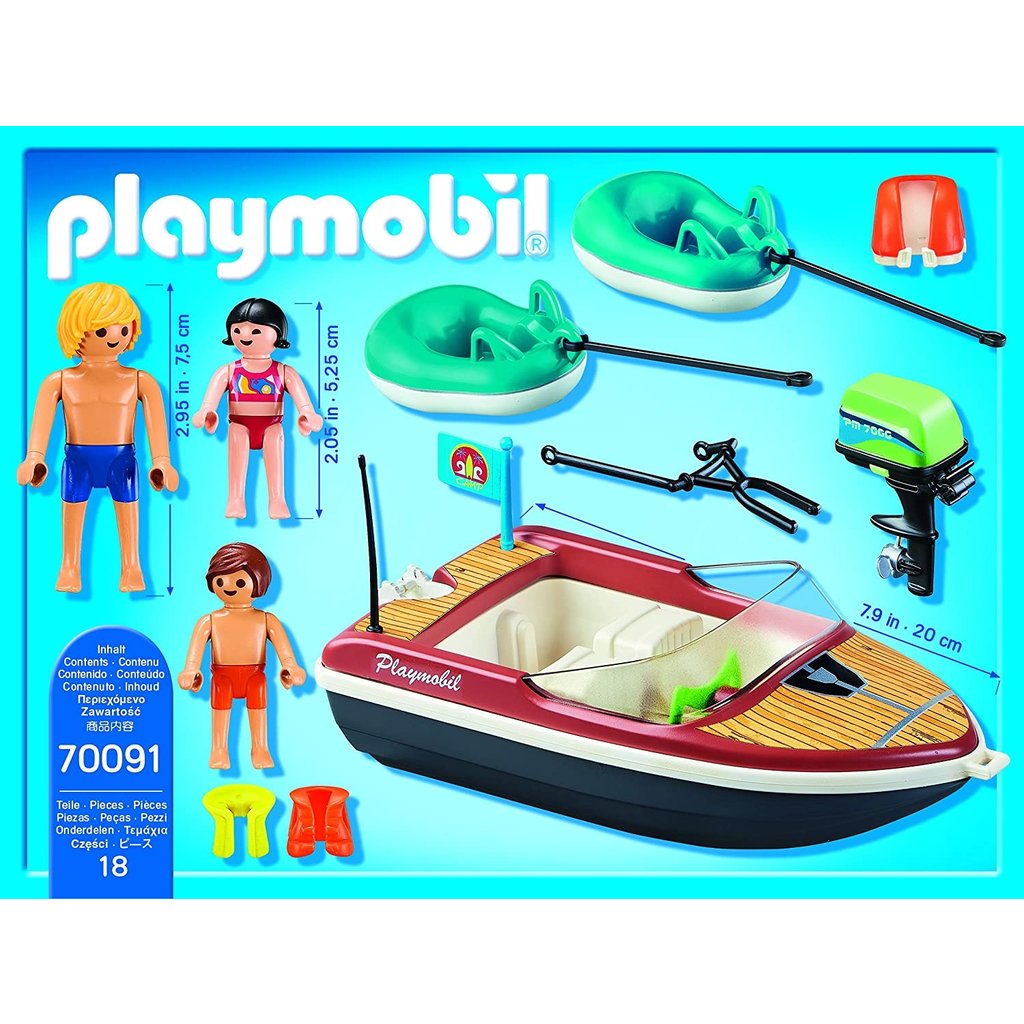 playmobil speedboat