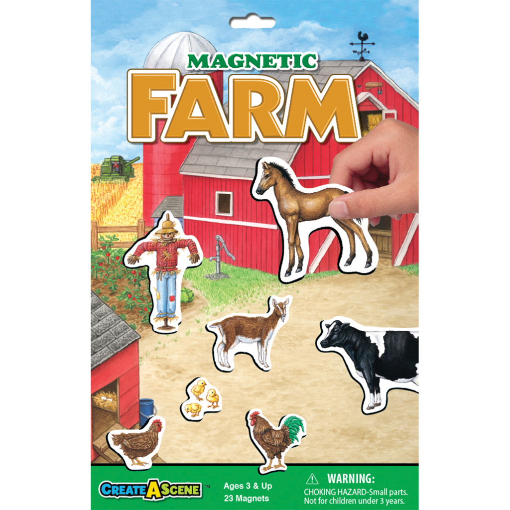 PLAYMONSTER CREATE A SCENE MAGNETIC FARM*