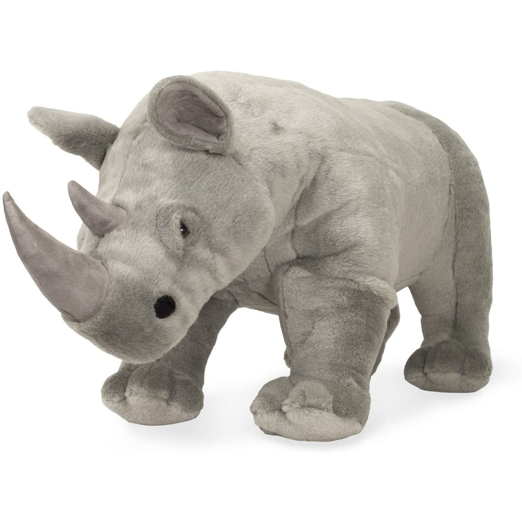 large rhino stuffed animal