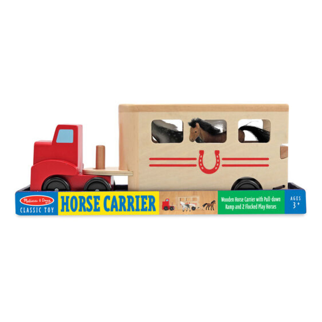 melissa and doug horse carrier