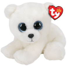 TY ARI WHITE POLAR BEAR BEANIE BOO