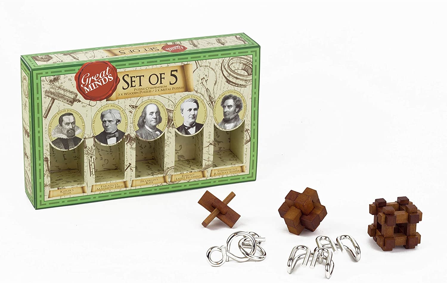 GREAT MINDS SET OF 5 - THE TOY STORE