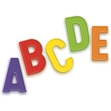 QUERCETTI MAGNETIC UPPERCASE LETTERS
