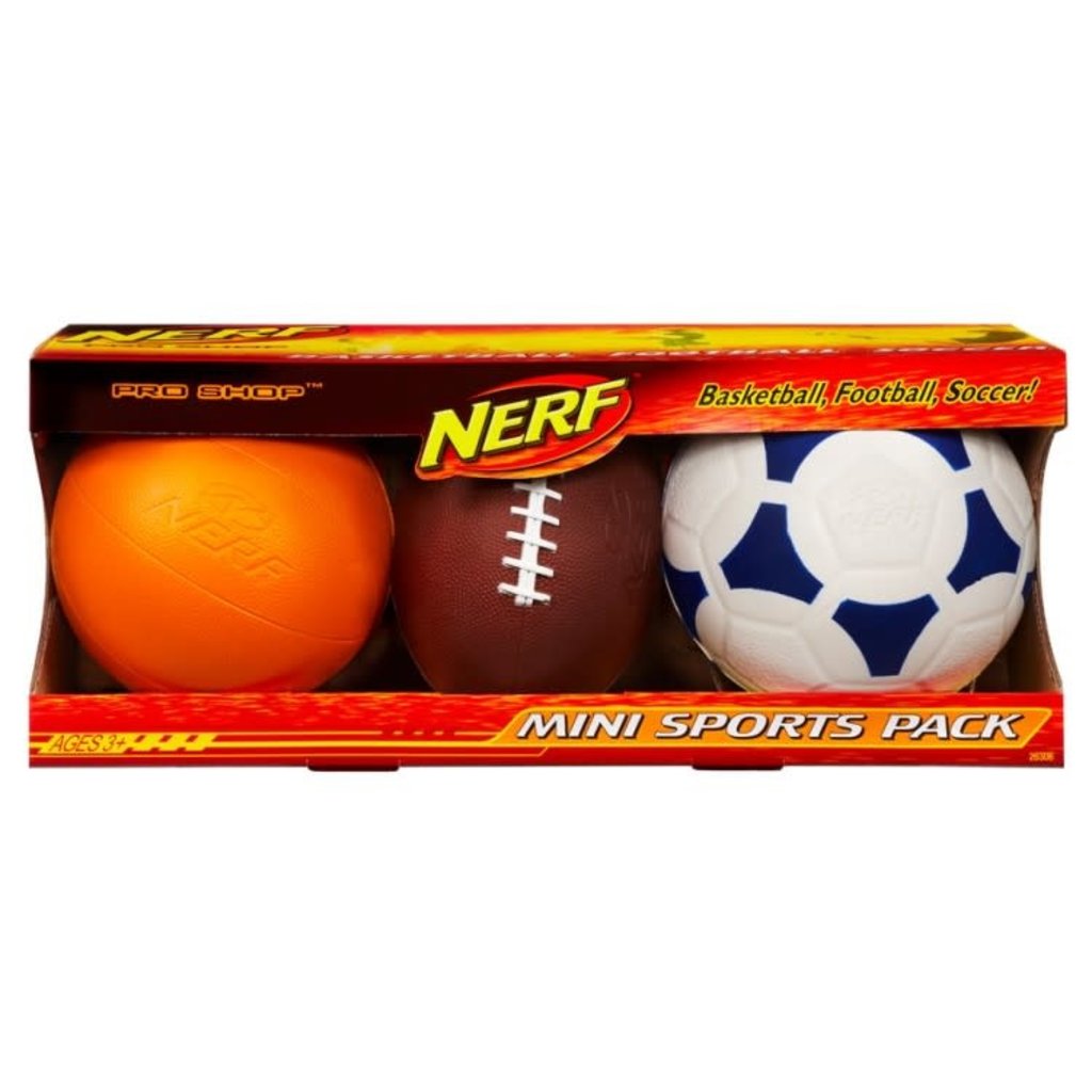  Franklin Sports NERF Kids Mini Foam Sports Ball Set