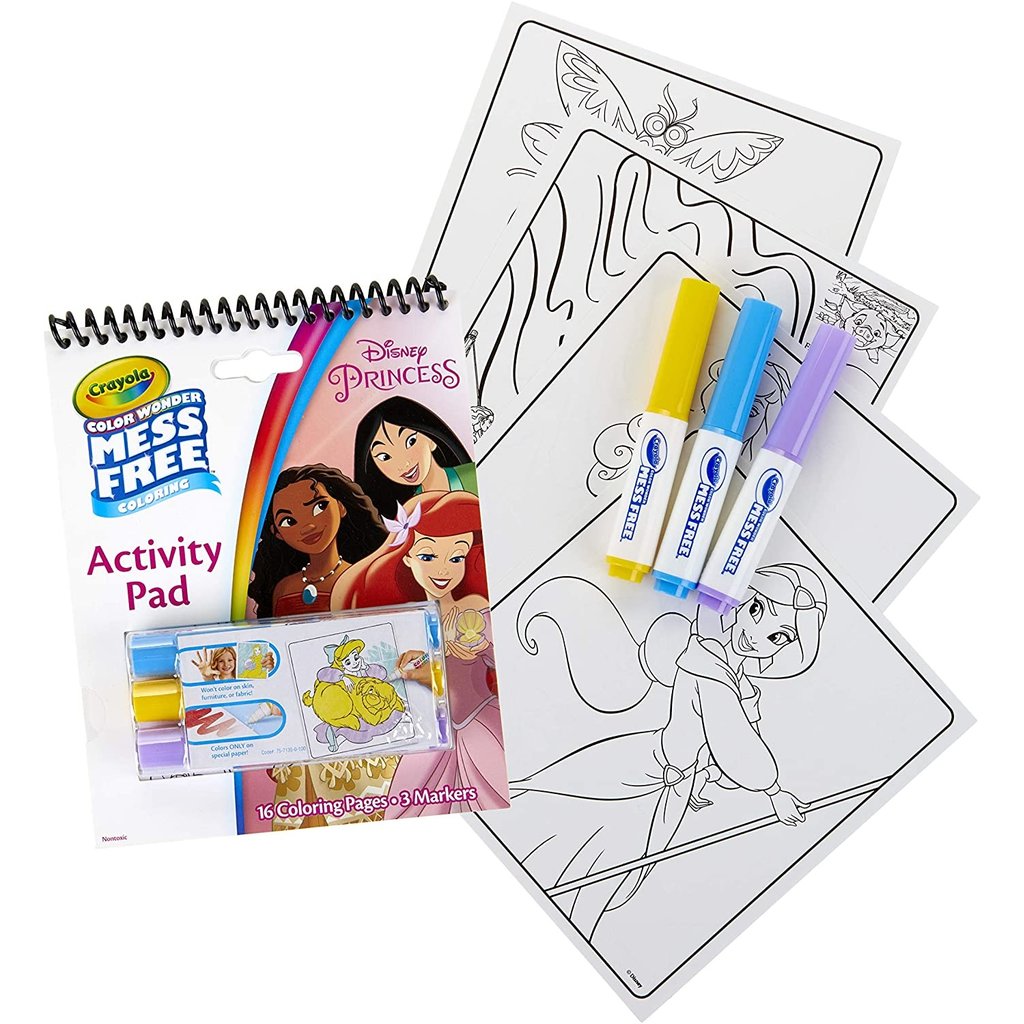 Crayola Color Wonder, Paw Patrol Coloring Book, Travel Coloring Kit, Gift  for Kids 3, 4, 5, 6 Travel Set 