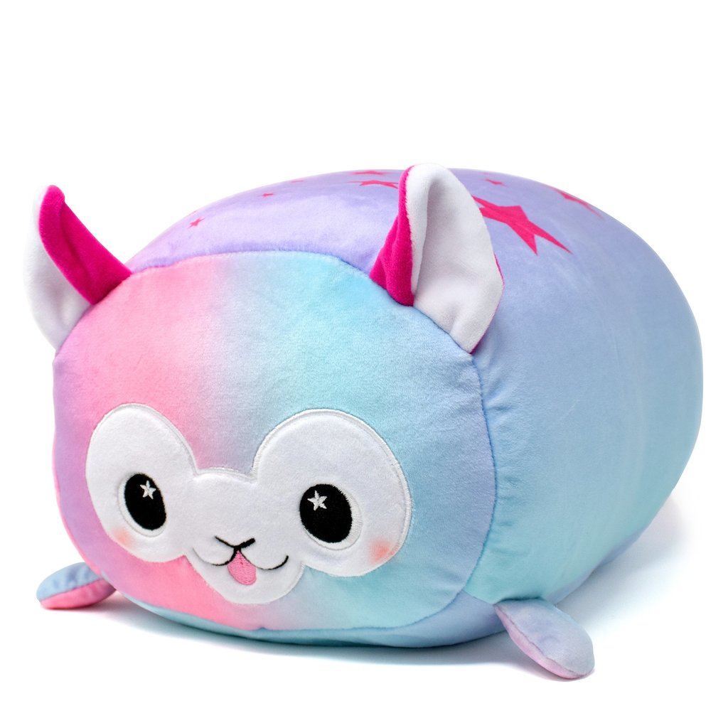 Unicorn Moosh Plushies Moosh Moosh Slumber Plushies Glitzy Rainbow