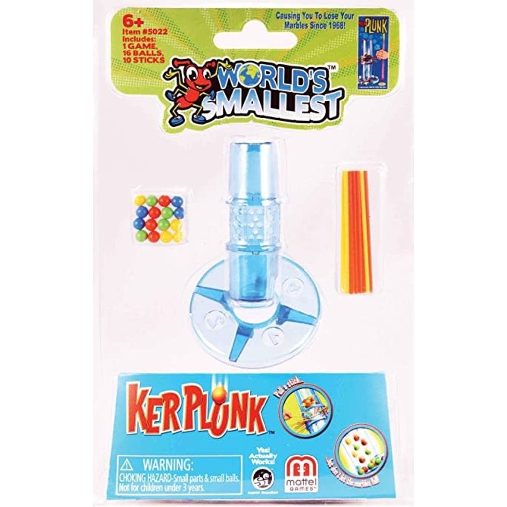 WORLDS SMALLEST KERPLUNK