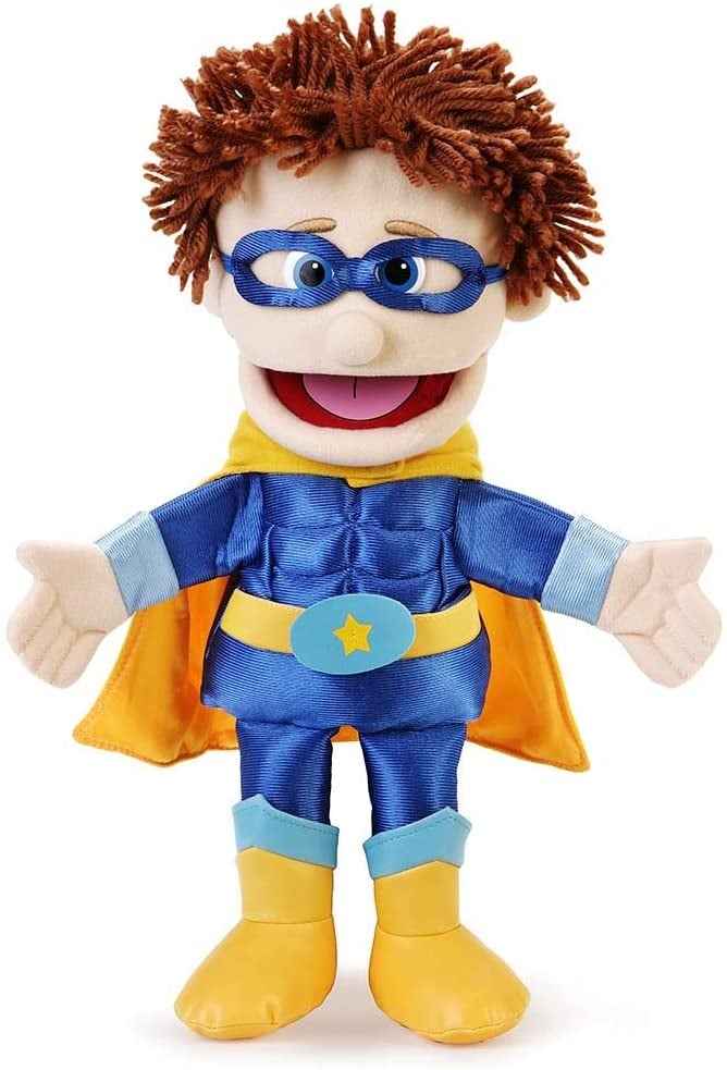SUPERHERO BOY PUPPET