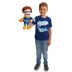 SILLY PUPPETS SUPERHERO BOY PUPPET