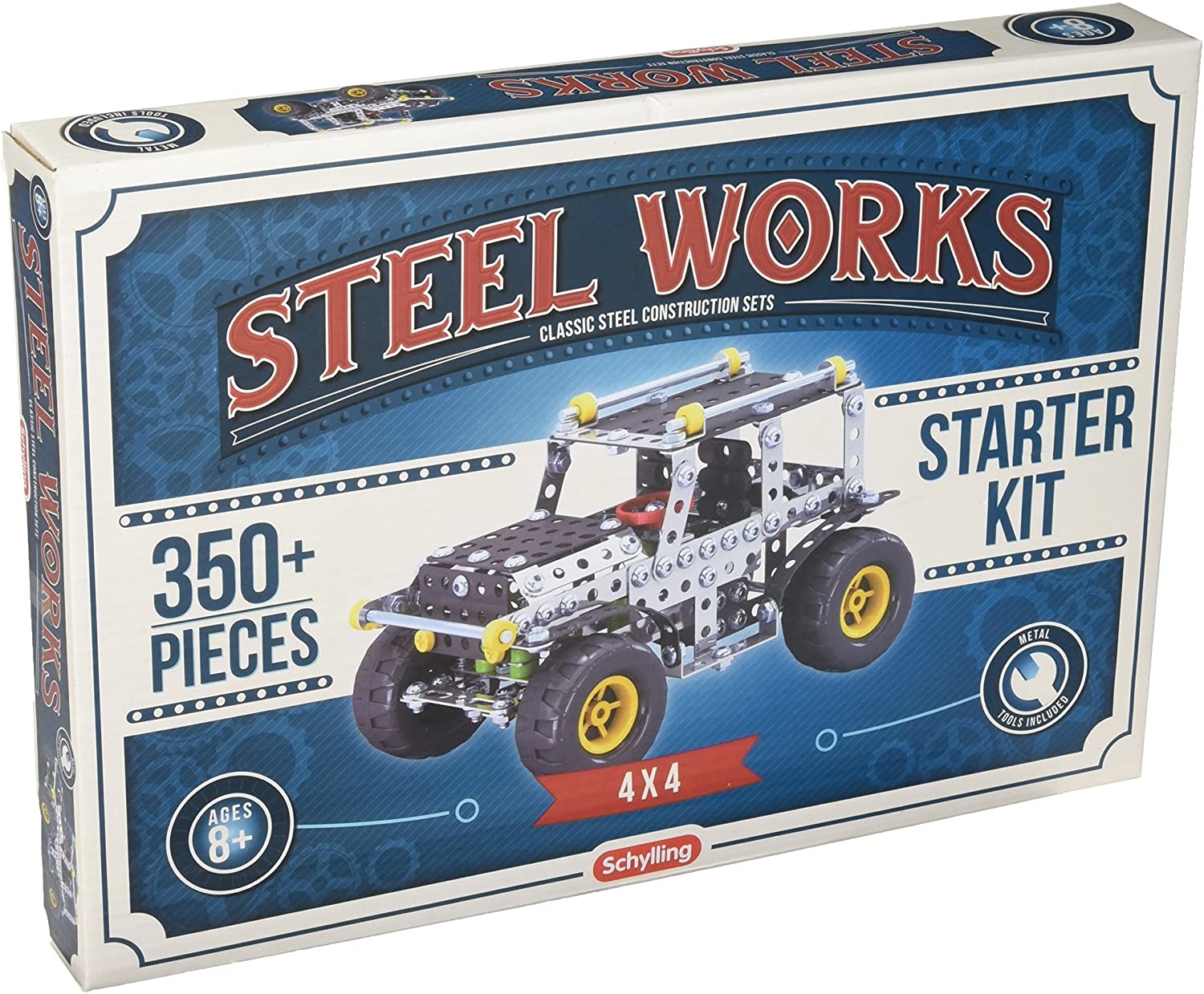 STEEL WORKS ERECTOR 4 X 4 THE TOY STORE