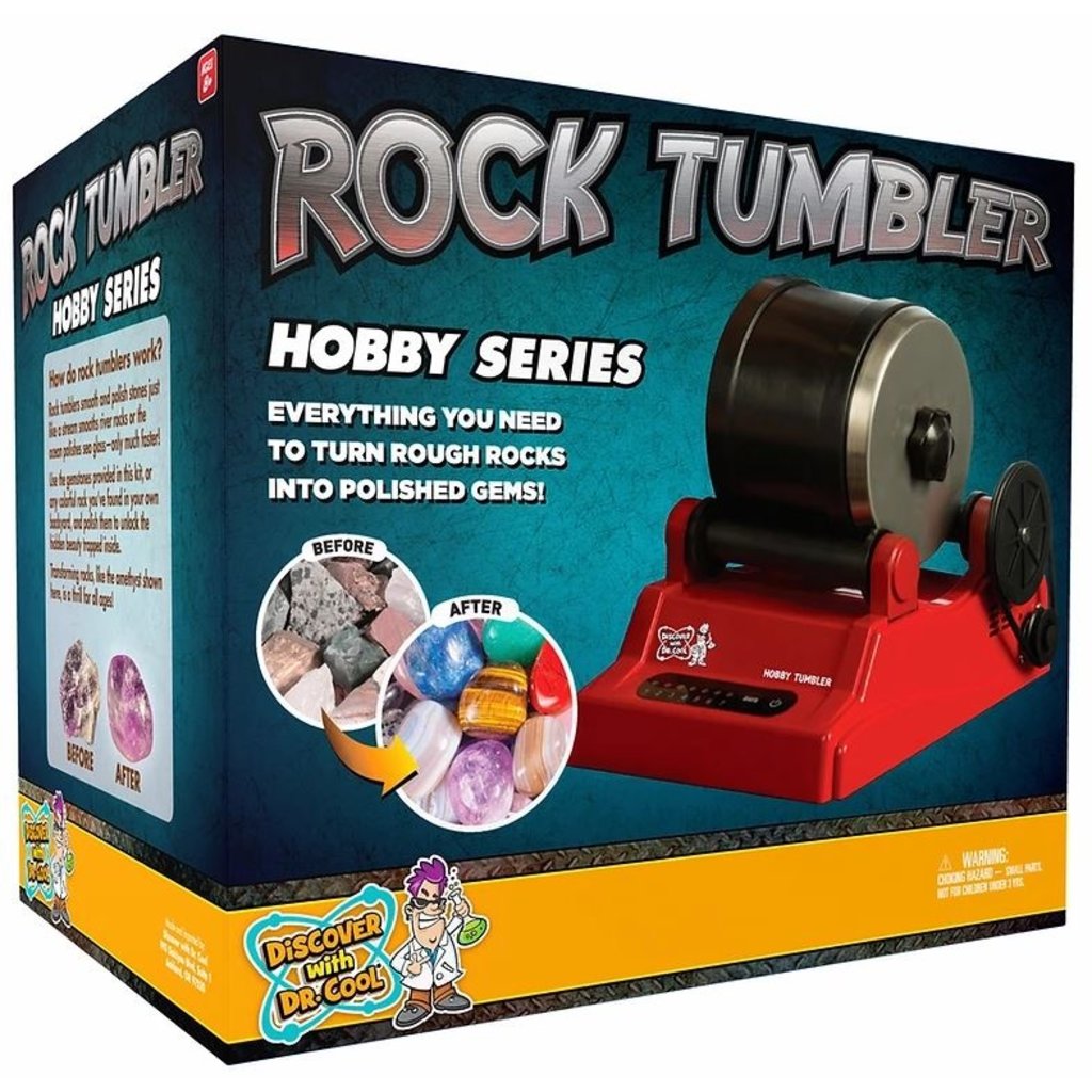 DISCOVER WITH DR. COOL ROCK TUMBLER