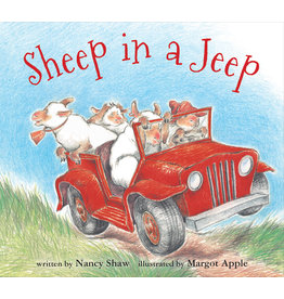 HOUGHTON MIFFLIN SHEEP IN A JEEP