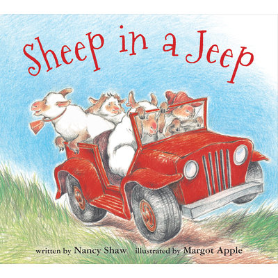 HOUGHTON MIFFLIN SHEEP IN A JEEP