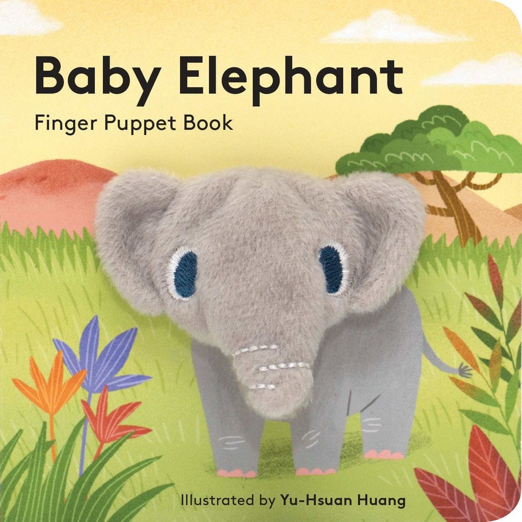 CHRONICLE PUBLISHING BABY ELEPHANT FINGER PUPPET BOOK