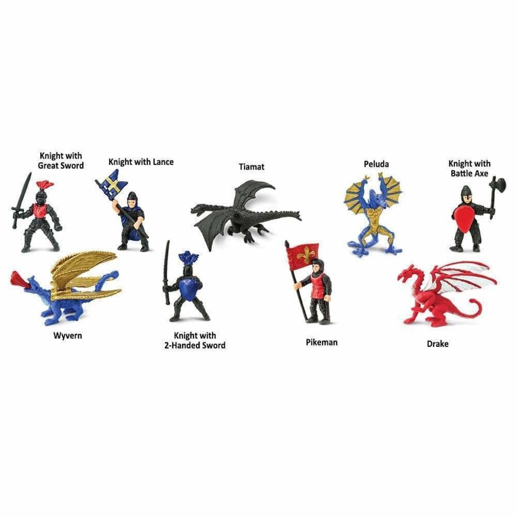 SAFARI SAFARI KNIGHTS AND DRAGONS 2 TOOB