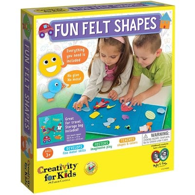 CREATIVITY FOR KIDS MY FIRST FUN FELT SHAPES*