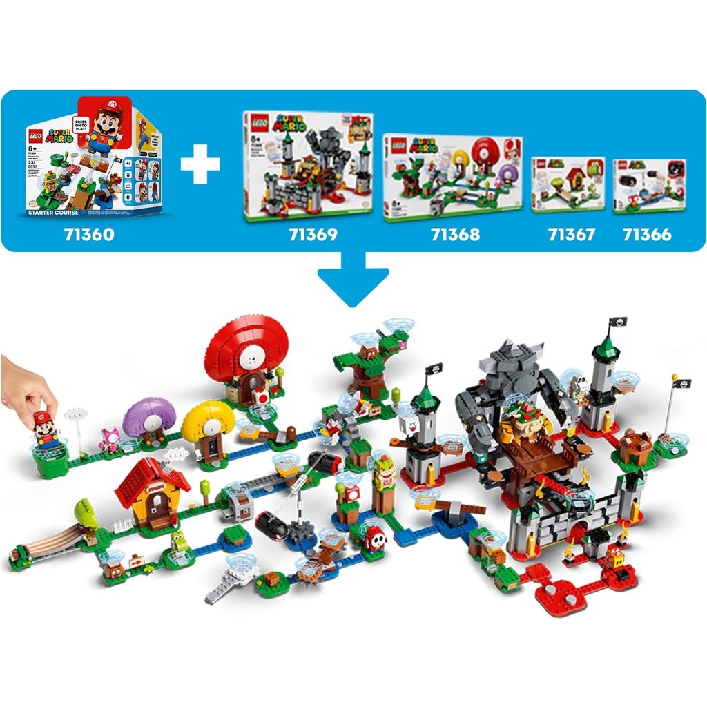 MARIO'S HOUSE & YOSHI EXPANSION SET - THE TOY STORE