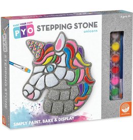 MINDWARE PAINT YOUR OWN STEPPING STONE UNICORN