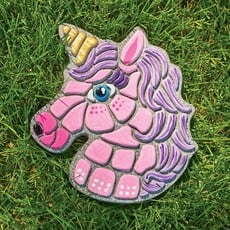 MINDWARE PAINT YOUR OWN STEPPING STONE UNICORN