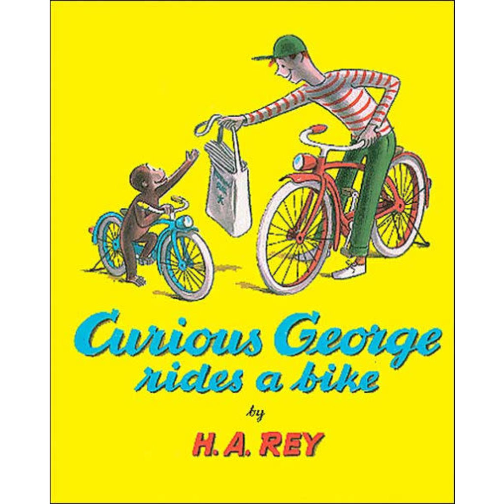 HOUGHTON MIFFLIN CURIOUS GEORGE RIDES A BIKE