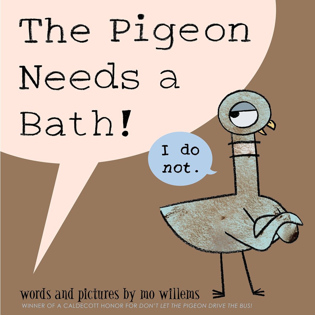 HYPERION BOOKS FOR CHILDREN PIGEON NEEDS A BATH HB WILLEMS