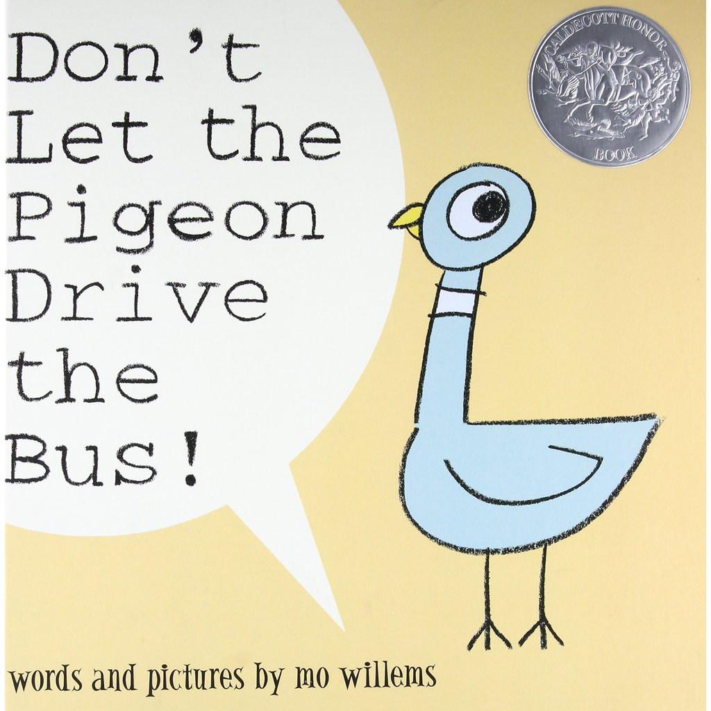 HYPERION BOOKS FOR CHILDREN DON'T LET THE PIGEON DRIVE THE BUS!
