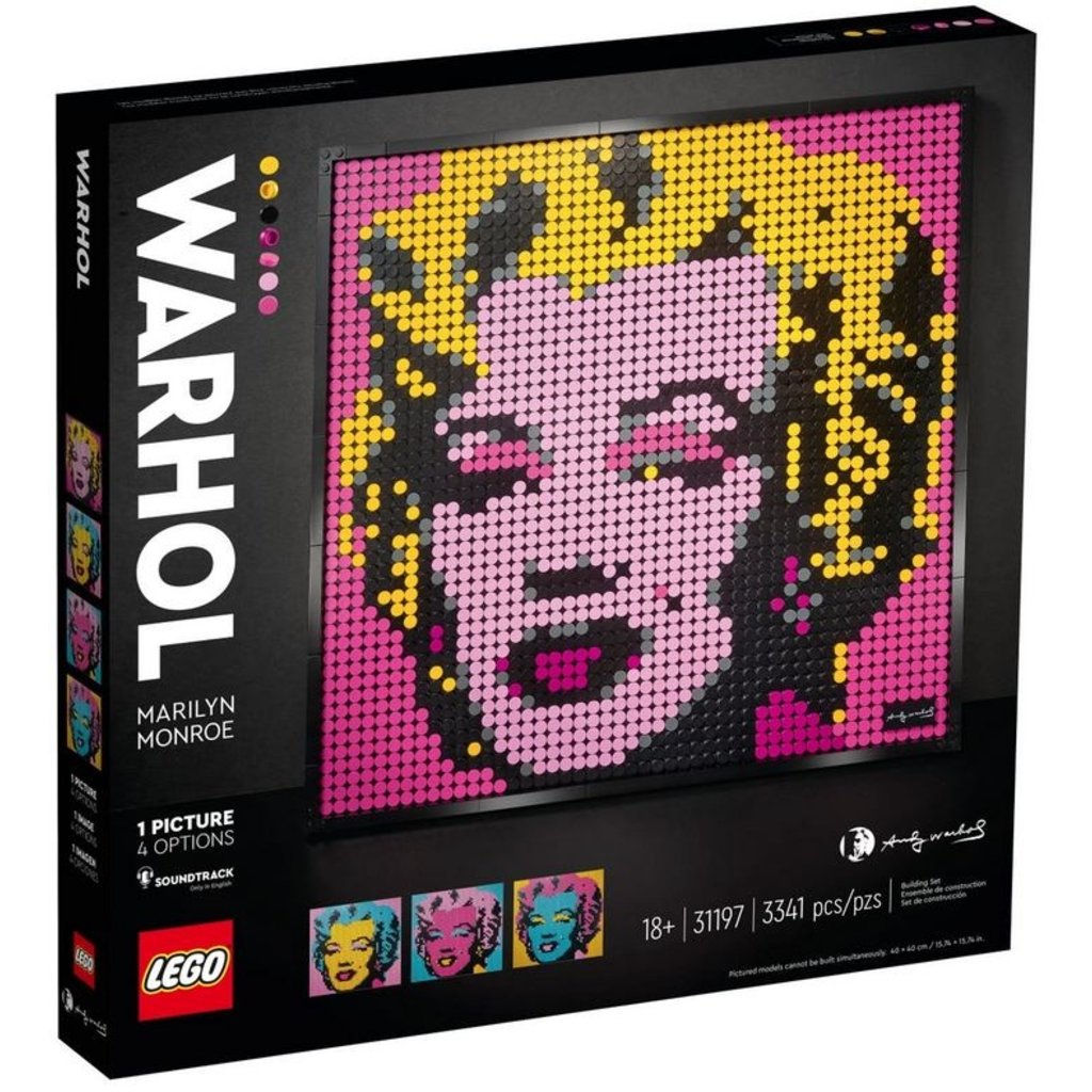 LEGO ANDY WARHOL'S MARILYN MONROE