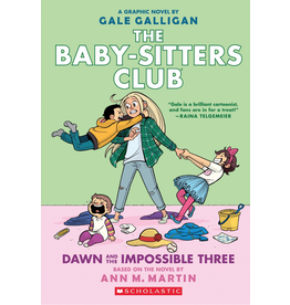 SCHOLASTIC BABY SITTERS CLUB GRAPHIX 5 DAWN AND IMPOSSIBLE THREE PB MARTIN