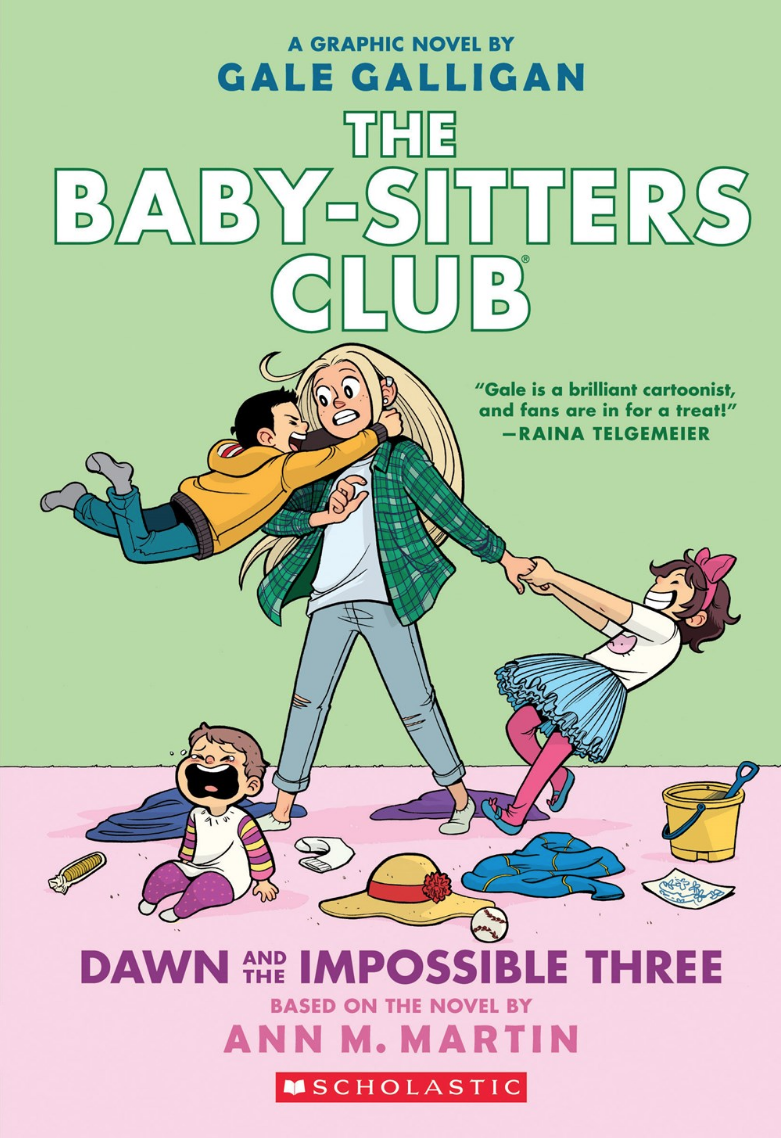 BABY SITTERS CLUB GRAPHIX 5 DAWN AND IMPOSSIBLE THREE PB MARTIN