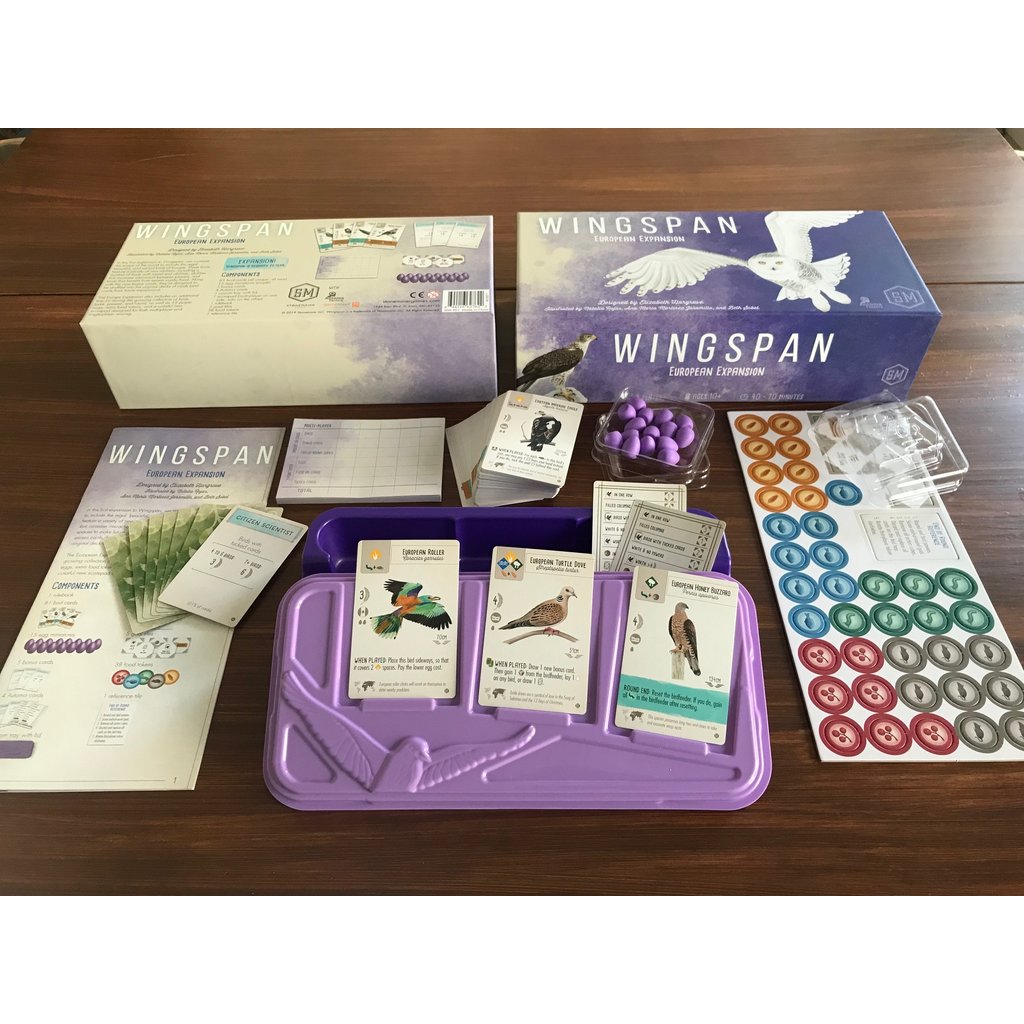 STONEMAIER GAMES WINGSPAN EUROPEAN EXPANSION