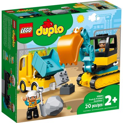 LEGO TRUCK & TRACKED EXCAVATOR DUPLO