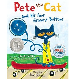 HARPERCOLLINS PUBLISHING PETE THE CAT AND HIS FOUR GROOVY BUTTONS