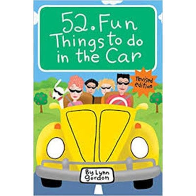 CHRONICLE PUBLISHING 52 FUN THINGS TO DO IN THE CAR