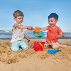 HAPE BEACH BASICS SAND PAIL SET