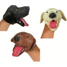 SCHYLLING ASSOCIATES RUBBER HAND PUPPET DOG