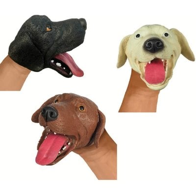 SCHYLLING ASSOCIATES RUBBER HAND PUPPET DOG