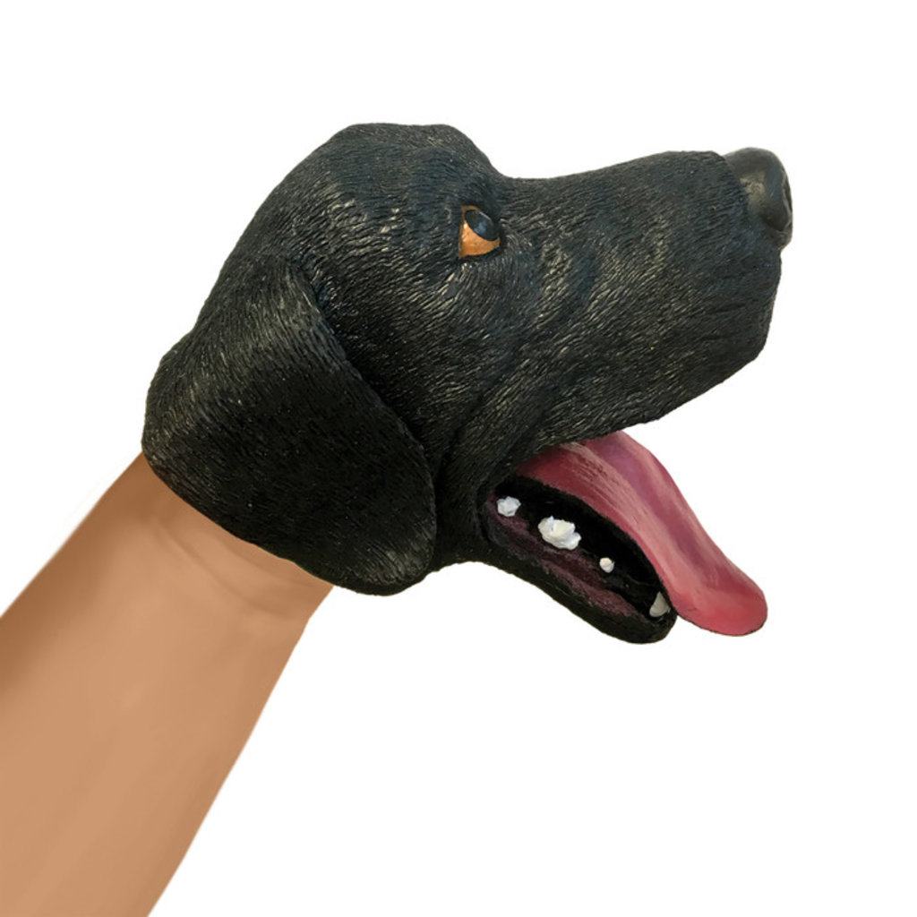 SCHYLLING ASSOCIATES RUBBER HAND PUPPET DOG