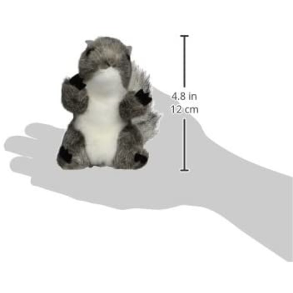 FOLKMANIS INC MINI GRAY SQUIRREL FINGER PUPPET