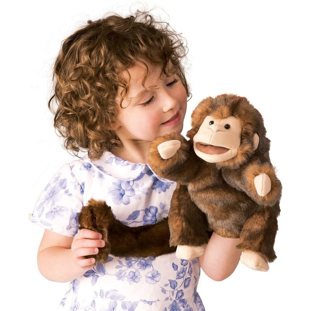 folkmanis monkey puppet