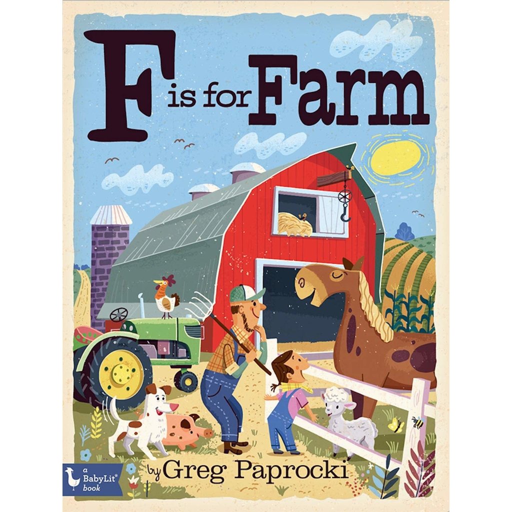 GIBBS SMITH F IS FOR FARM BB PAPROCKI