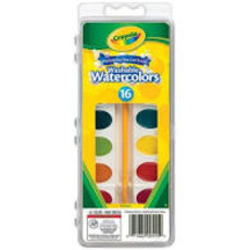 CRAYOLA 16 WASHABLE WATERCOLORS