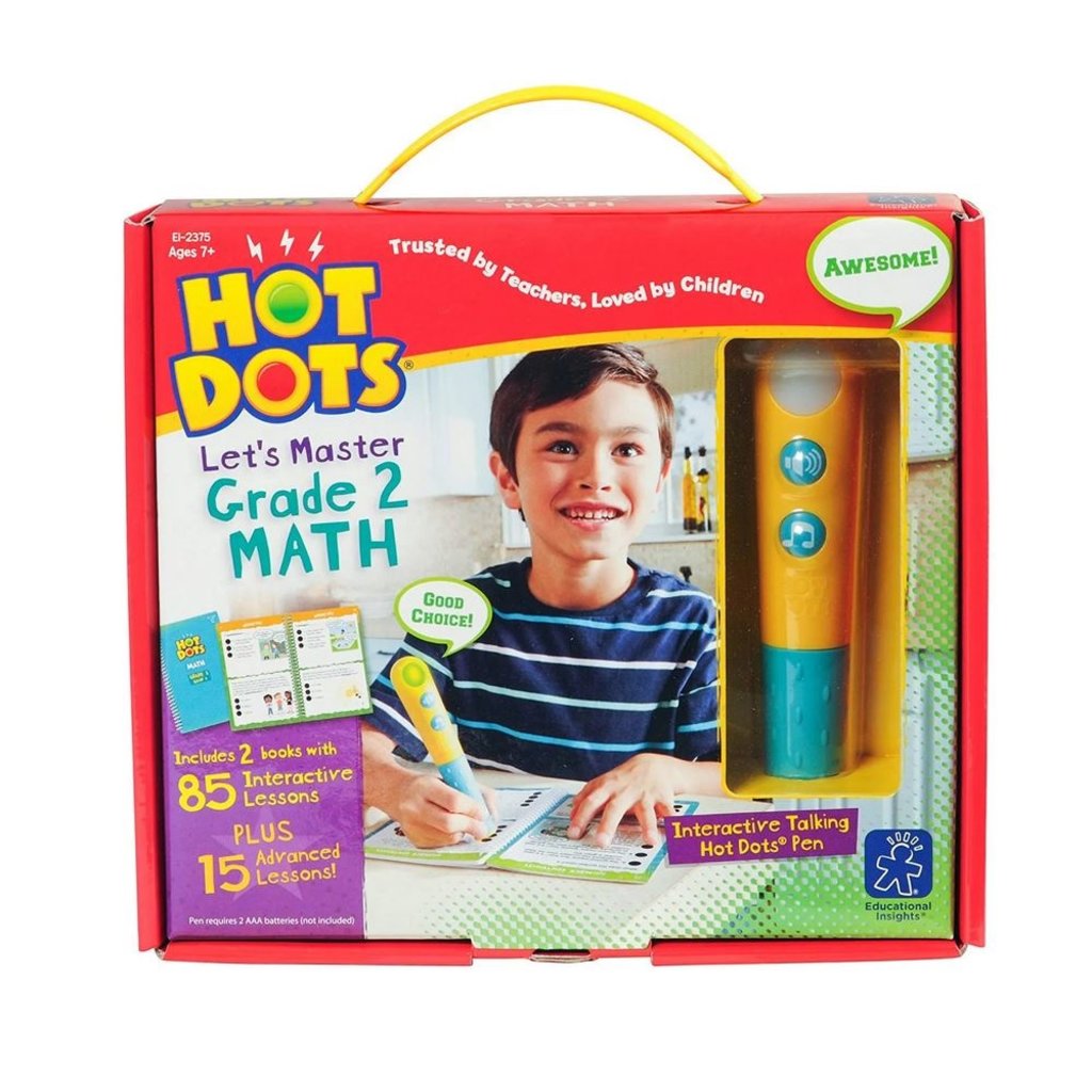 EDUCATIONAL INSIGHTS HOT DOTS LET'S MASTER MATH