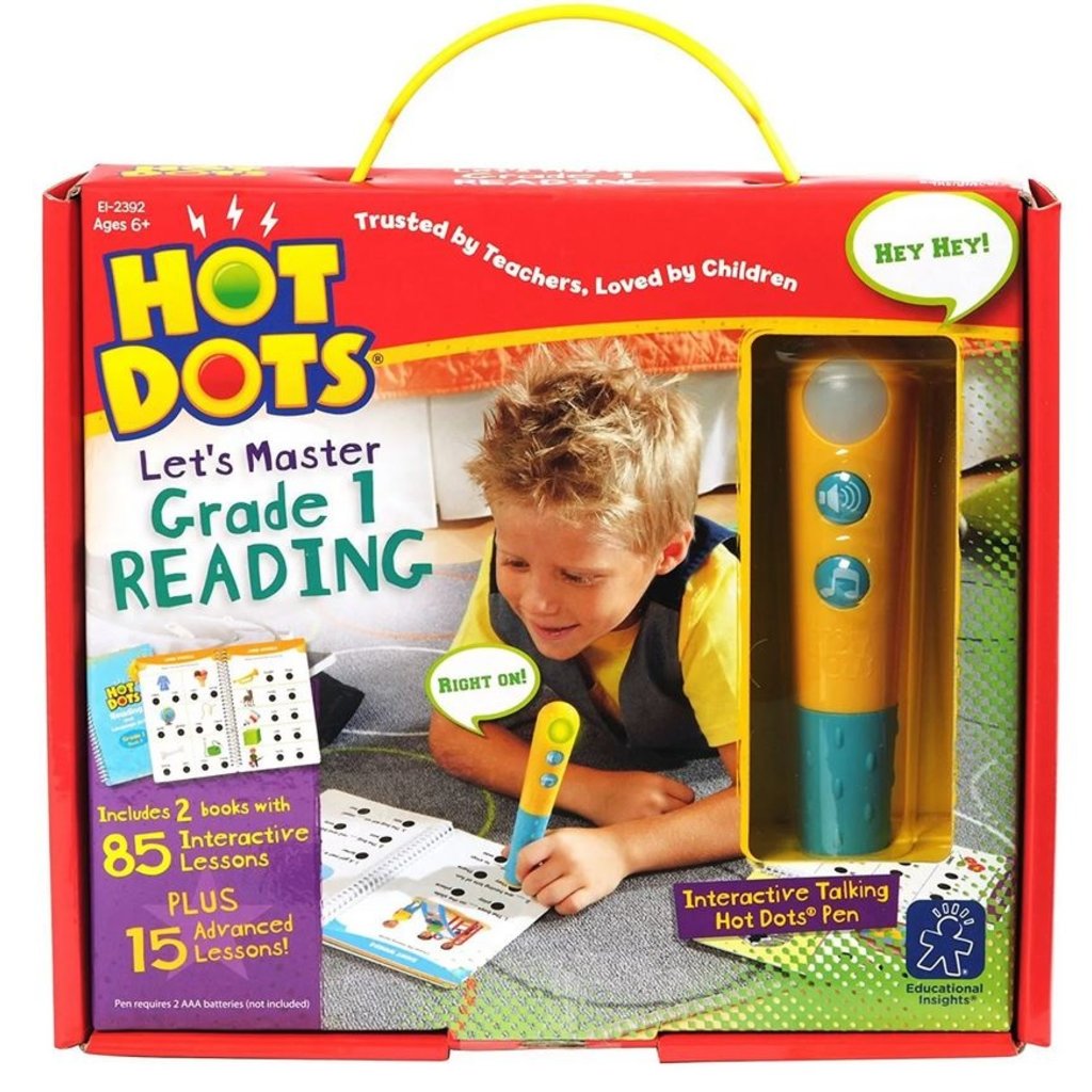 EDUCATIONAL INSIGHTS HOT DOTS LET'S MASTER READING