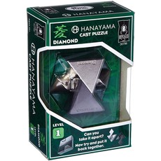 Hanayama Cast Puzzle - Diamond - Level 1