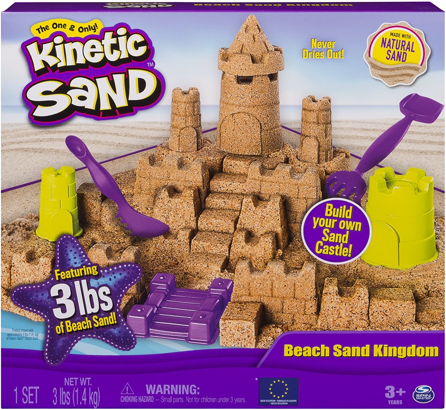 Kinetic Sand The One and Only Dino Dig Playset for Ages 3 and up