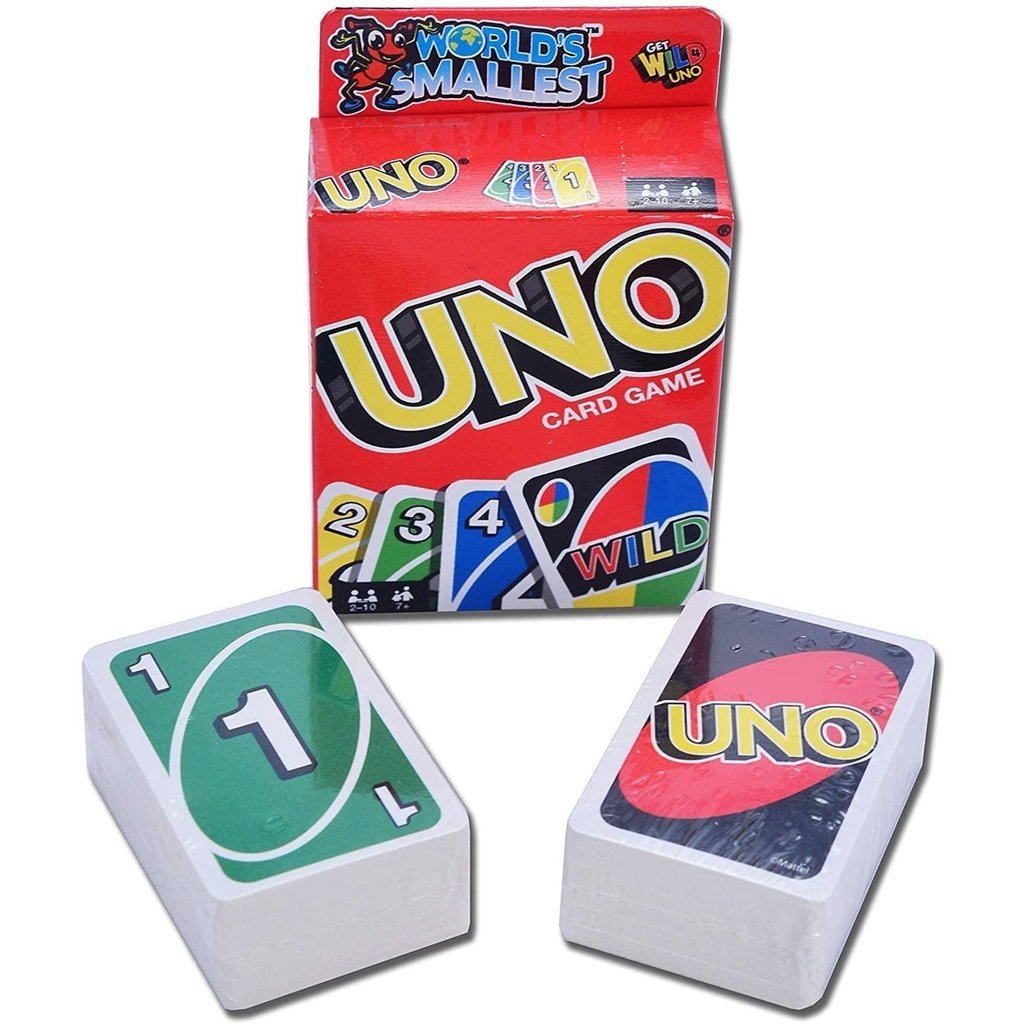 WORLDS SMALLEST UNO CARDS