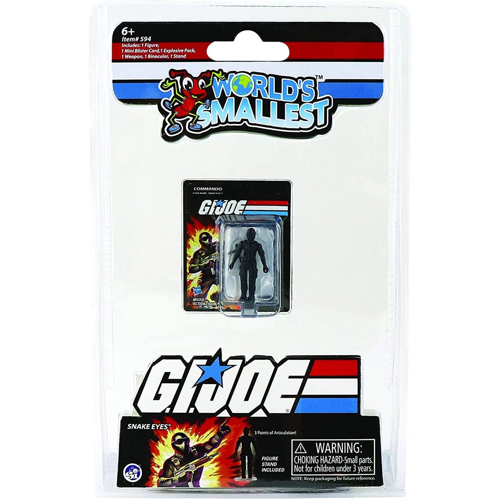 WORLDS SMALLEST WORLDS SMALLEST GI JOE*